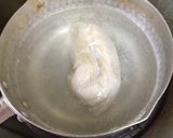 簡単★アボカドと鶏ササミのわさび醤油和え作り方1写真