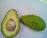 塩昆布アボカド作り方1写真