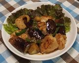 鶏となすの醤油麹炒め煮作り方5写真