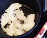 イカとマッシュルームのバーモントカレー♡作り方4写真