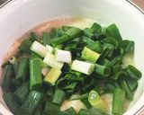 味噌おかゆ 味噌おじや 団子入り作り方3写真
