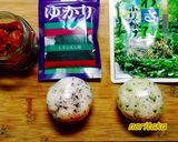 若生昆布にぎり２種ゆかり梅＆わさび振掛け作り方6写真