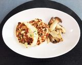 簡単！男飯！鶏胸肉入り豆腐ハンバーグ作り方7写真