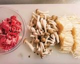 プチッと鍋で簡単！豚キムチーズうどん♪作り方1写真