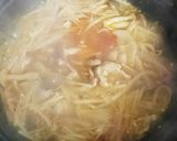 プチッと鍋で簡単！豚キムチーズうどん♪作り方5写真