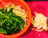 ❄︎味覇で❤️豚肉ニラもやしの卵とじ❄︎作り方2写真