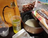 栗入りサフランライスのハヤシライス♡作り方1写真