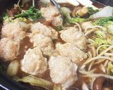 鶏団子赤みそ鍋 〜鍋の素を使って〜作り方7写真
