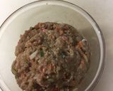 鍋に！食感がいい彩り鶏肉団子作り方2写真