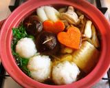 残りご飯リメイク♡めんつゆできりたんぽ鍋作り方6写真