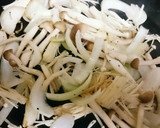 ☆シメジとエノキのクリームスパゲティ☆作り方3写真