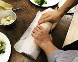 まるごとバナナのロールケーキ作り方10写真