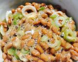 納豆の野沢菜和え作り方3写真
