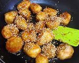 フライパン1つで♬揚げ焼き里芋の甘辛♡作り方8写真