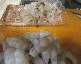 海老とベビーホタテのクリーム煮作り方1写真
