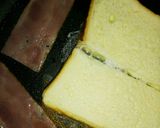 卵無し＊ベーコンチーズのフレンチトースト作り方2写真