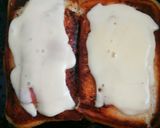 卵無し＊ベーコンチーズのフレンチトースト作り方6写真