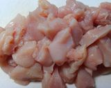 鶏むね肉ときのこと山東菜のにんにく醤油煮作り方4写真