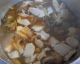 鶏むね肉ときのこと山東菜のにんにく醤油煮作り方8写真