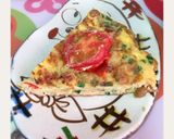 納豆とジャコ、プチトマトのオムレツ作り方11写真