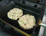 離乳食後期☆モチモチしらすお好み焼き作り方7写真