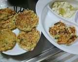 離乳食後期☆モチモチしらすお好み焼き作り方8写真