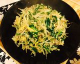 ❄︎味覇で❤️豚肉ニラもやしの卵とじ❄︎作り方6写真