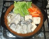 牡蠣鍋♪牡蠣の簡単味噌鍋作り方10写真