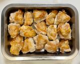 皮パリチキンのご馳走ほうれん草クリーム作り方7写真