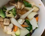 肉無チクワクリーミーオイピリ辛味野菜炒め作り方14写真