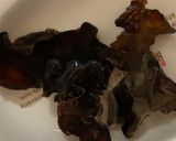 カラッと仕上げたキクラゲトマト玉子炒め作り方1写真