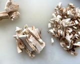 鶏むね肉で作る椎茸の肉詰め 柚子胡椒と大葉の香り作り方4写真