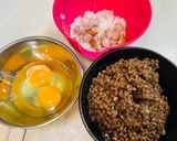パラパラ！プチプチもち麦チャーハン作り方1写真