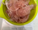 🍑桃と生ハムとリコッタチーズの冷製パスタ作り方9写真