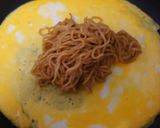 日清焼きそば袋麺で野菜入りオムそば作り方5写真