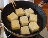 揚げない♪みぞれ揚げ出し豆腐作り方3写真