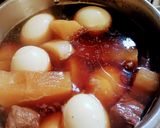 牛モモ肉と大根のしょうが煮（圧力なべ）作り方5写真