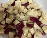 簡単レンジ　豆腐とHMさつまいも蒸しパン作り方2写真