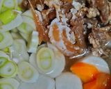 牛丼アレンジ！簡単♪山形いも煮スープ作り方2写真