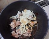 角切り牛の旨辛スパイスラーメン作り方4写真