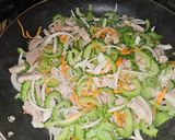 ゴーヤと豚肉の甘辛ふんわり卵炒め作り方8写真