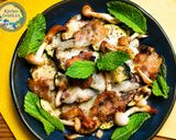 ミントで地中海🌊ズッキーニと豚肉ソテー🇨🇾キプロス作り方4写真