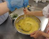 小松菜と栗のカップケーキ作り方5写真