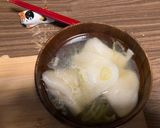 塩ラーメンの万能スープで水餃子作り方3写真