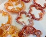 簡単かわいい＊パプリカの肉詰め作り方4写真