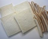 綺麗に作れる、定番ハムチーズロールサンド作り方1写真