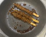 冷凍こんにゃくの鶏皮串風作り方10写真