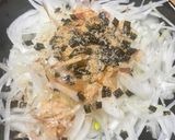 おつまみオニスラマヨポン酢！作り方5写真