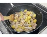 鶏もも肉とじゃがいものカルボナーラ風★動画あり★作り方22写真