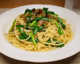 ニラとザーサイのパスタ作り方9写真